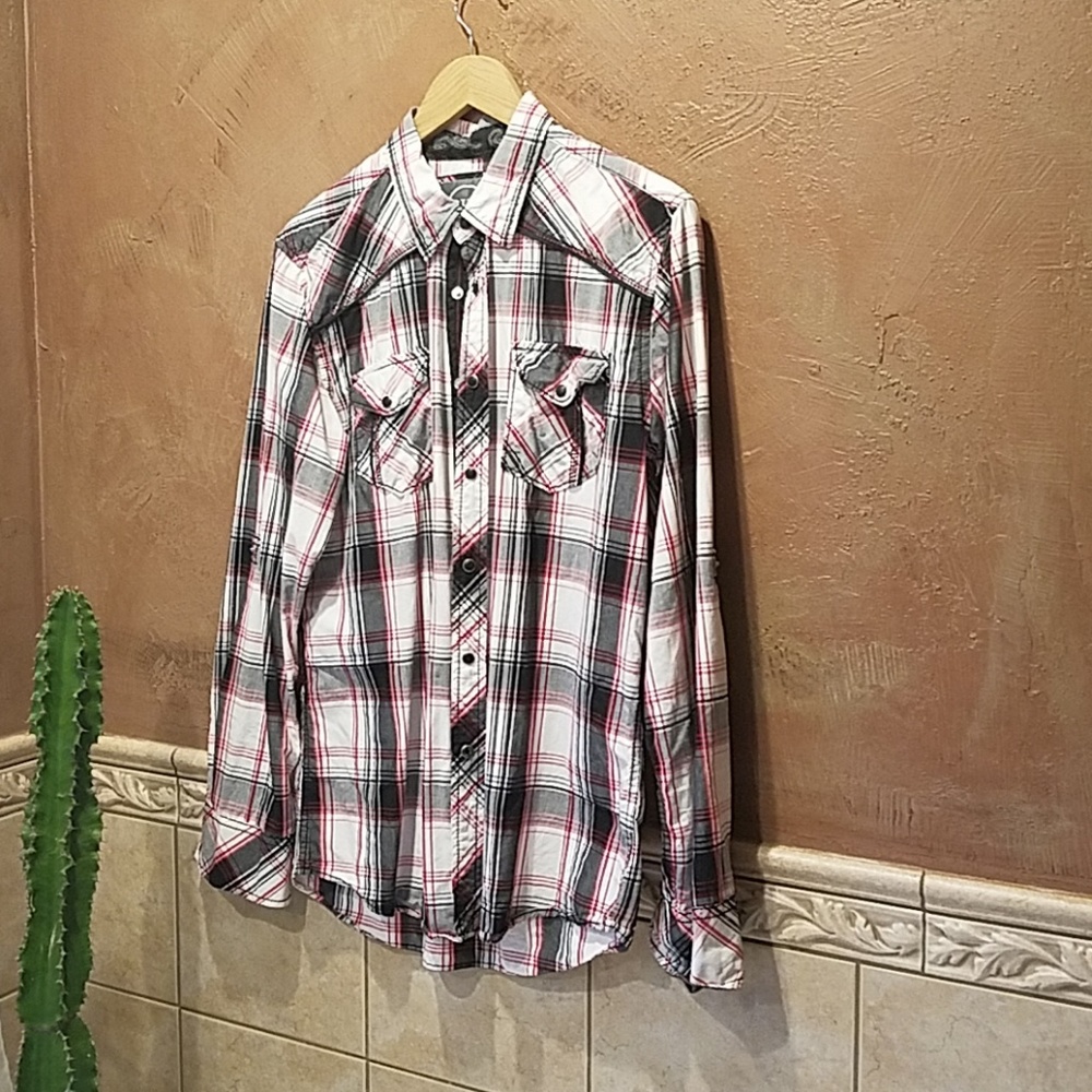 BKE Long Sleeve Snap Shirt